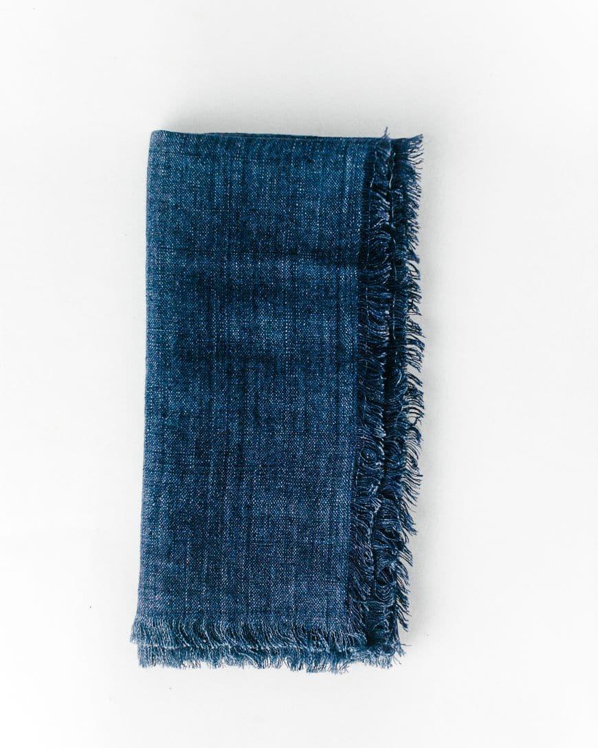 Stone Washed Linen Dinner Napkins - SwagglyLife Home & Fashion