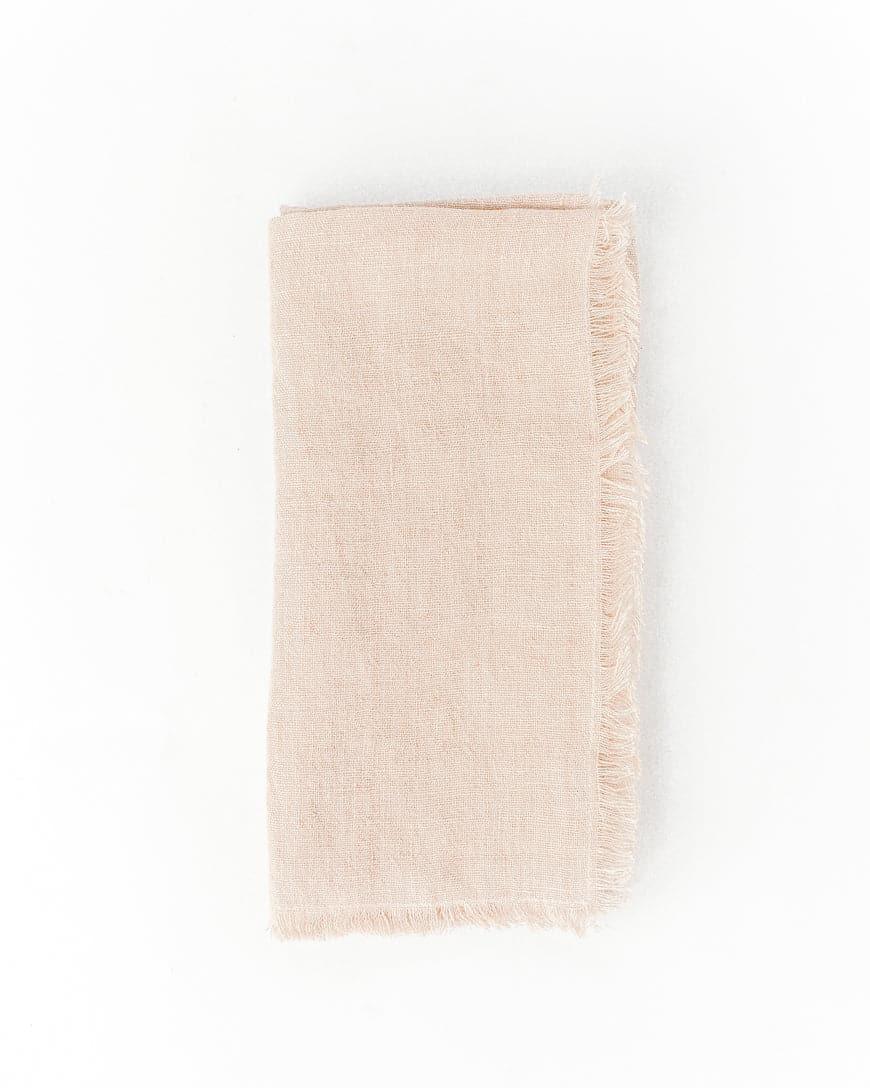 Stone Washed Linen Dinner Napkins - SwagglyLife Home & Fashion