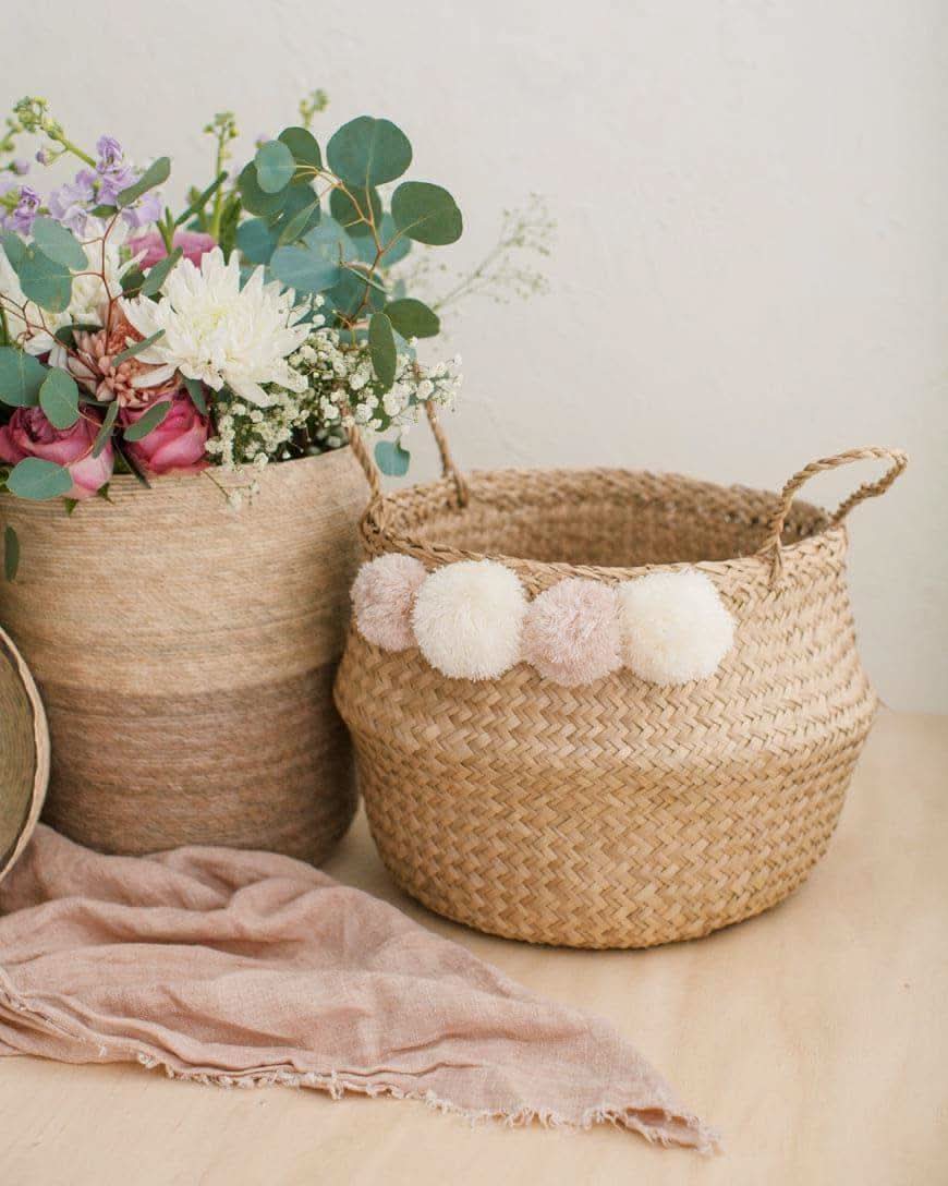 Sweet Pea Belly Basket - SwagglyLife Home & Fashion