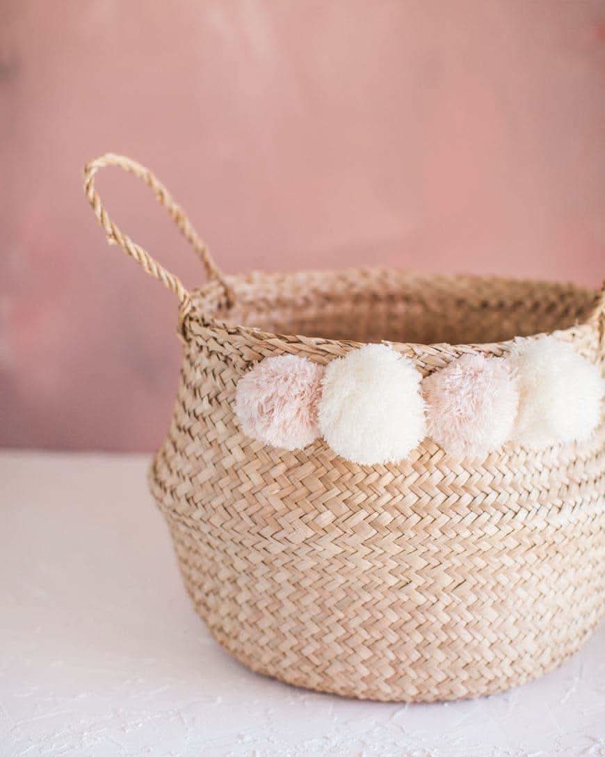 Sweet Pea Belly Basket - SwagglyLife Home & Fashion