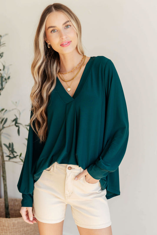 This is Your Song Balloon Sleeve Top in - Womens photo