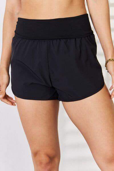 Zenana Full Size High Waist Tummy Control Shorts - SwagglyLife Home & Fashion