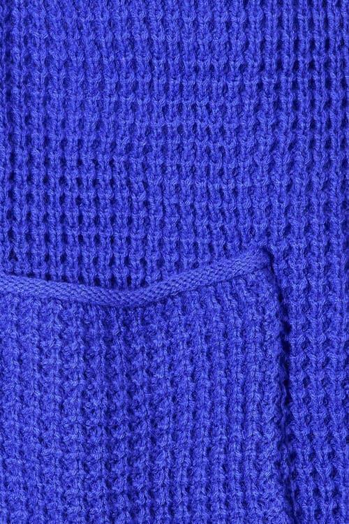 Zenana Full Size Waffle-Knit Open Front Cardigan - SwagglyLife Home & Fashion