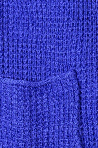 Zenana Full Size Waffle-Knit Open Front Cardigan - SwagglyLife Home & Fashion
